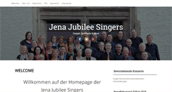 Desktop Screenshot of jena-jubilee-singers.de